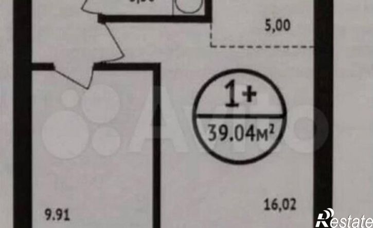 1-комн квартира улица Асхата Мирзагитова, 12,  д. 12