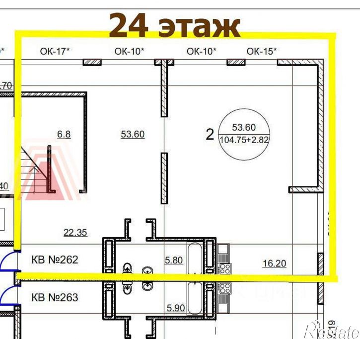 6-комн квартира улица Генерала Рыленко, 8,  д. 8