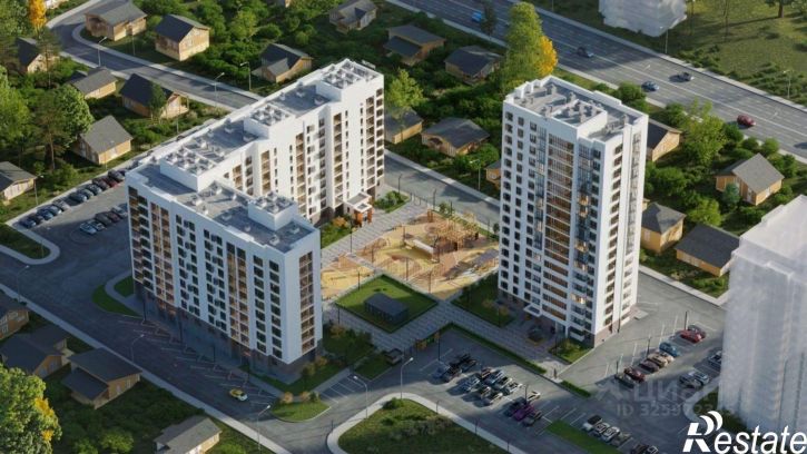 1-комн квартира в новом доме улица Ахметова, 296/3,  д. 296/3