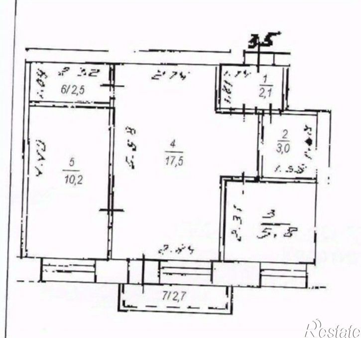 2-комн квартира проспект Октября, 37/1,  д. 37/1