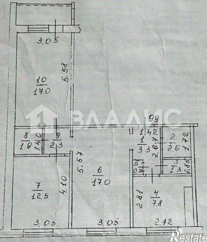 3-комн квартира ул Адмирала Макарова, 24,  д. 24