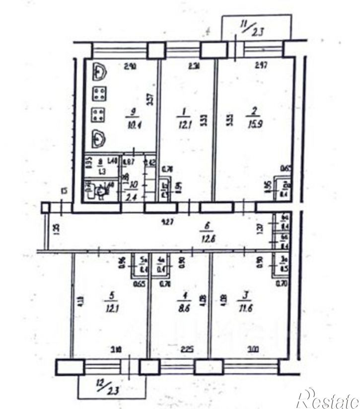 Комната Кольцевая улица, 31,  д. 31