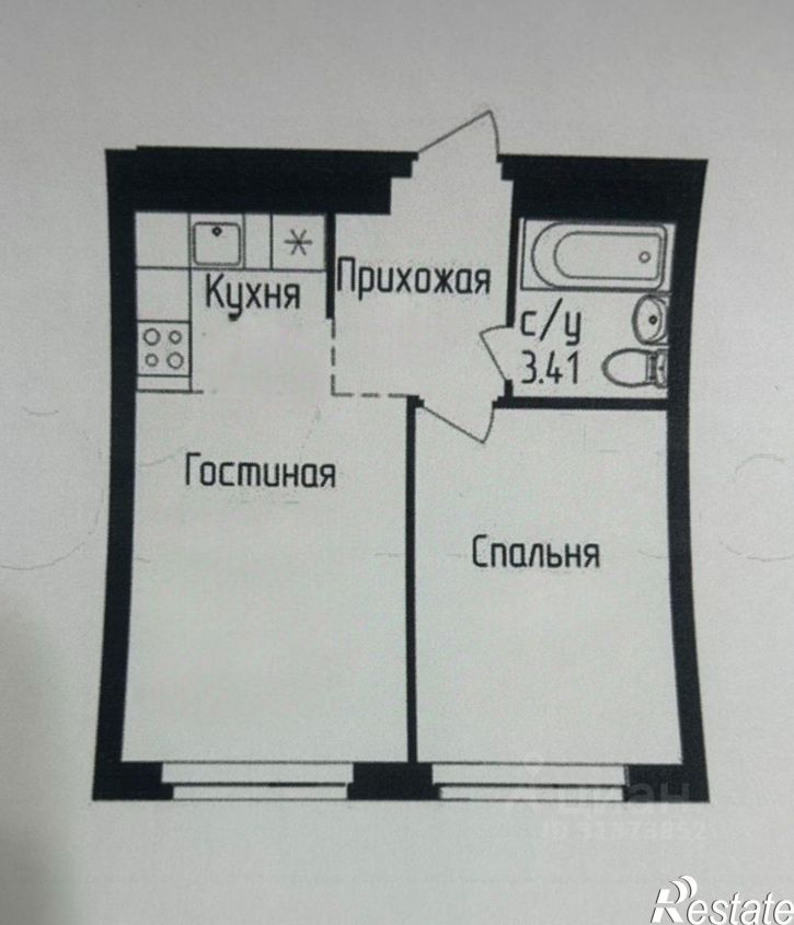 1-комн квартира ул Кузнецовский Затон, 11/5,  д. 11/5