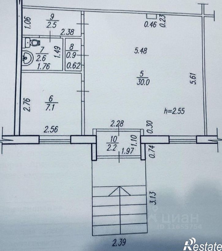 Торговое помещение проспект Октября, 66А,  д. 66А
