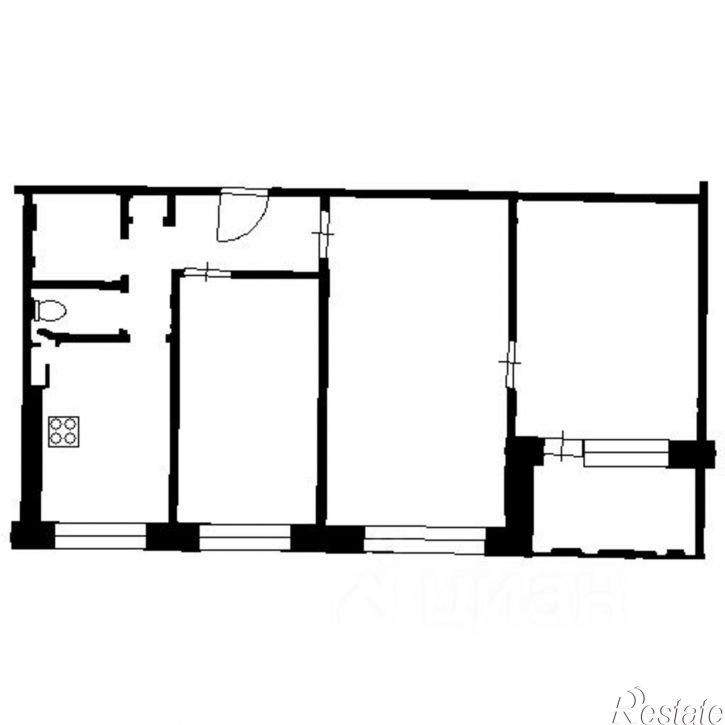 3-комн квартира ул Сагита Агиша, 14/1,  д. 14/1