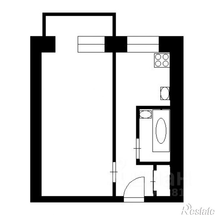 1-комн квартира ул Рихарда Зорге, 54,  д. 54