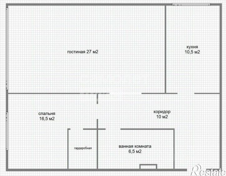 2-комн квартира улица Менделеева, 10,  д. 10
