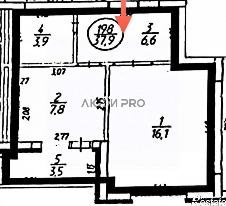 1-комн квартира ул Баязита Бикбая, 17,  д. 17