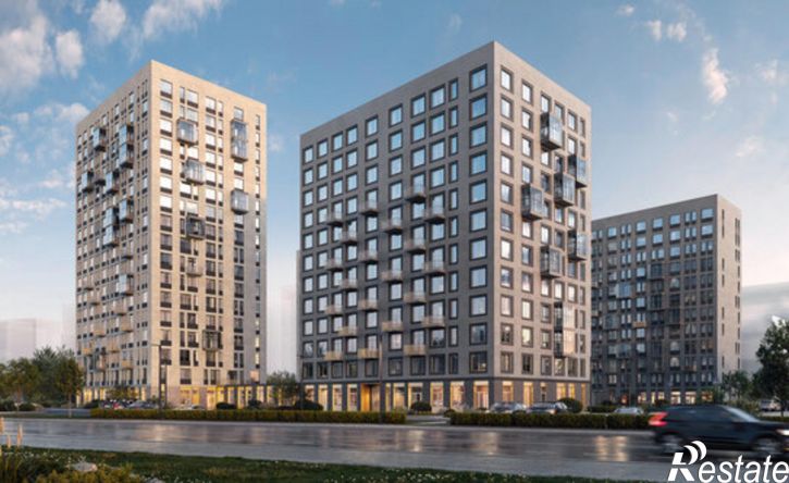 1-комн квартира в новом доме жилой район Дёма, ЖК Новая Дёма, ЖК Урбан Мартен