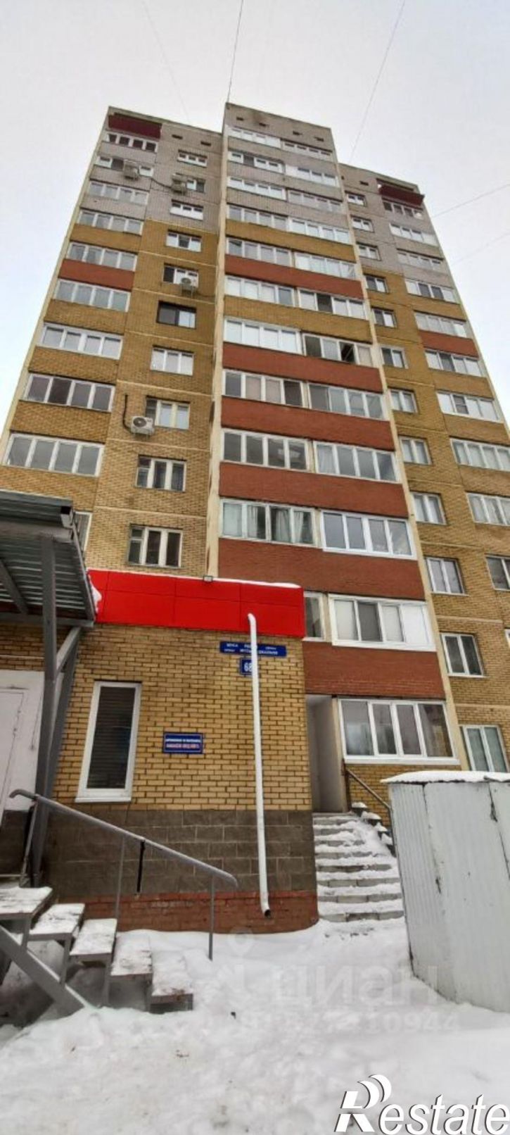 1-комн квартира улица Мусы Джалиля, 68,  д. 68