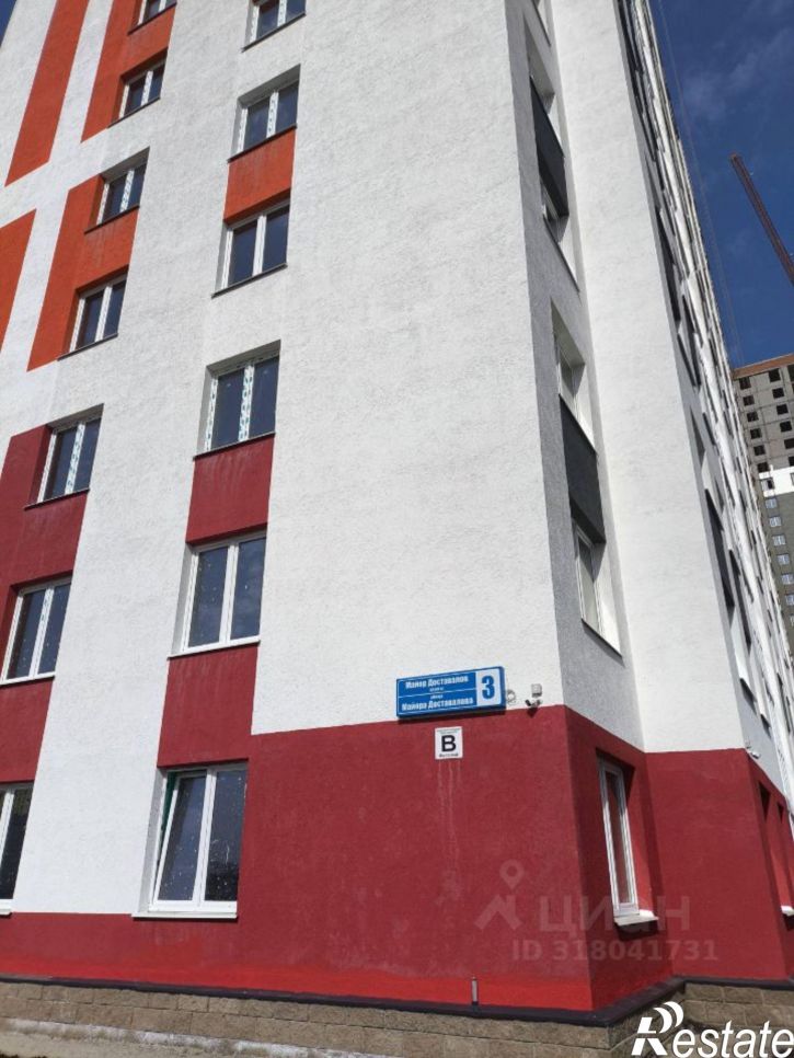2-комн квартира в новом доме ул Майора Доставалова, 3,  д. 3