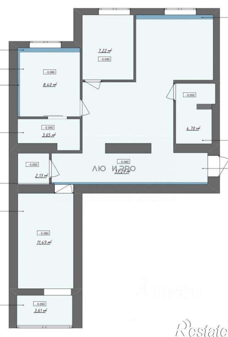 3-комн квартира улица Булата Имашева, 3,  д. 3