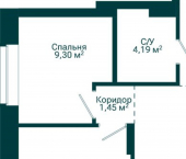 2-комн, 48 кв м, этаж 2/31 ул Комсомольская, 122 А