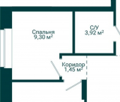 2-комн, 48 кв м, этаж 24/31 ул Комсомольская, 122 А
