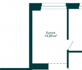 2-комн, 50 кв м, этаж 9/31 ул Комсомольская, 122 1