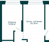 4-комн, 62 кв м, этаж 2/31 ул Комсомольская, 122 1