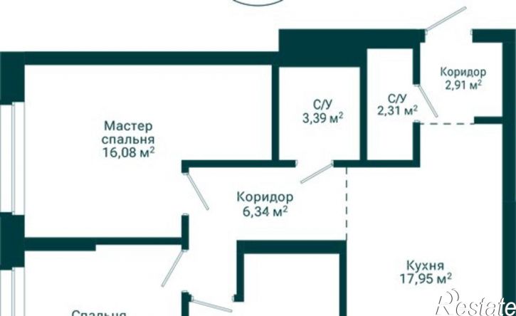 4-комн квартира в новом доме ул Комсомольская, 122 1,  д. 122 1,  к. 1