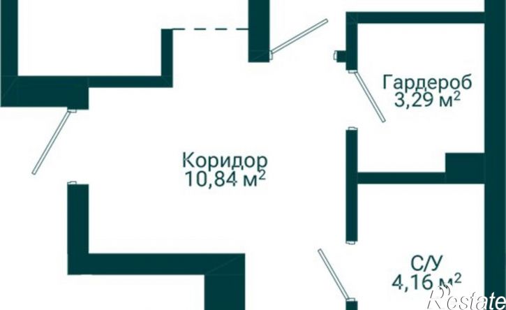 3-комн квартира в новом доме ул Комсомольская, 122 А,  д. 122 А,  к. А