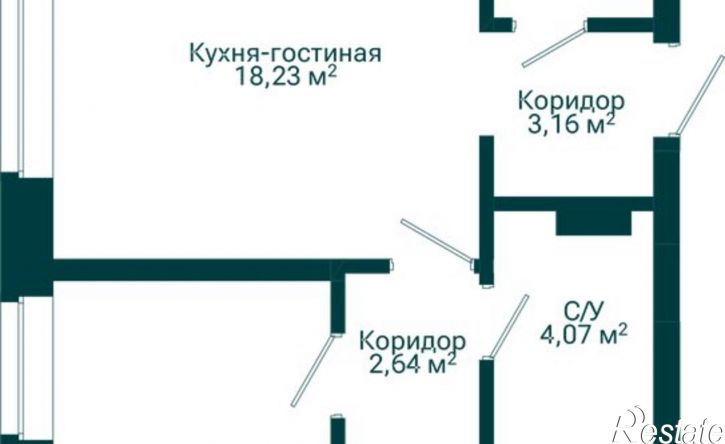 3-комн квартира в новом доме ул Комсомольская, 122 А,  д. 122 А,  к. А