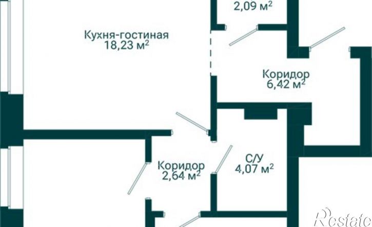 3-комн квартира в новом доме ул Комсомольская, 122 А,  д. 122 А,  к. А