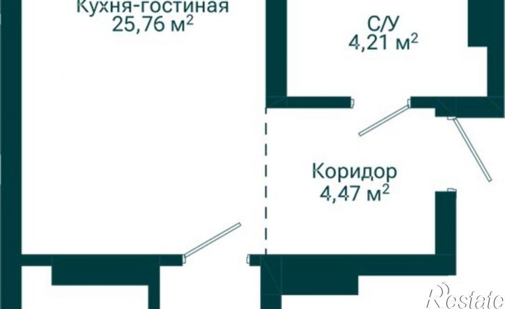 3-комн квартира в новом доме ул Комсомольская, 122 А,  д. 122 А,  к. А