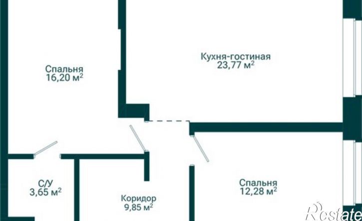 4-комн квартира в новом доме ул Комсомольская, 122 А,  д. 122 А,  к. А