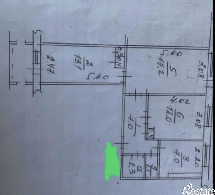 3-комн квартира улица Авроры, 25/1,  д. 25/1