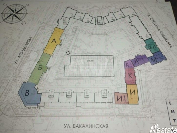 Гараж/парковка ул Бакалинская, 4,  д. 4