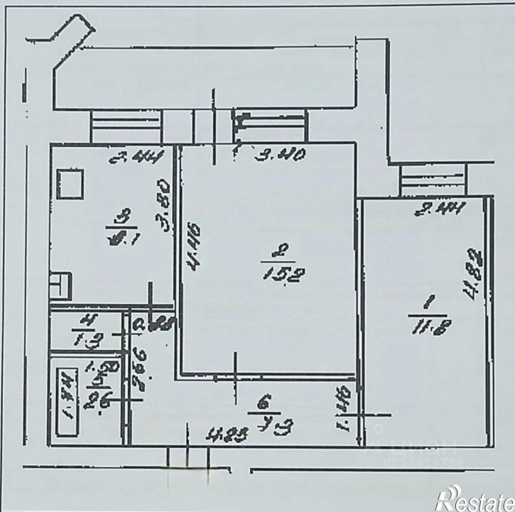 2-комн квартира ул Российская, 43/14,  д. 43/14