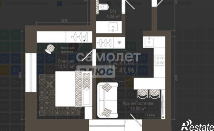 2-комн квартира улица Менделеева, 137,  д. 137