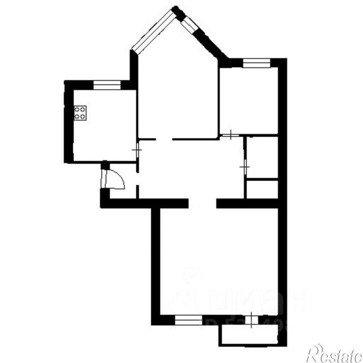 3-комн квартира ул Авроры, 3/1,  д. 3/1
