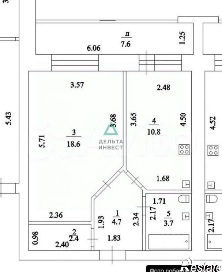 1-комн квартира ул Ахметова, 316/4,  д. 316/4