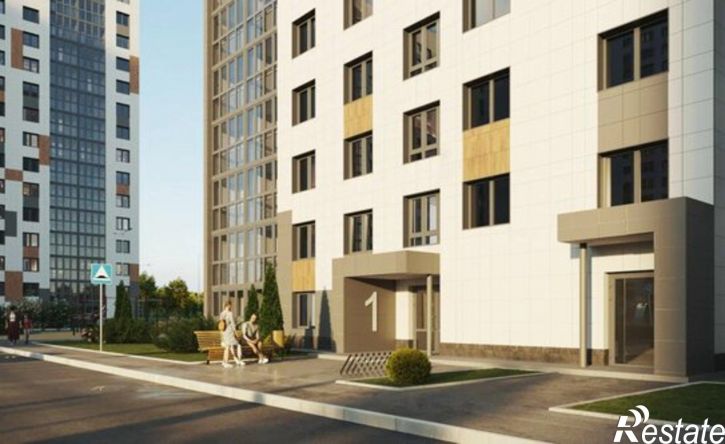 1-комн квартира в новом доме жилой район Дёма, ЖК Новая Дёма