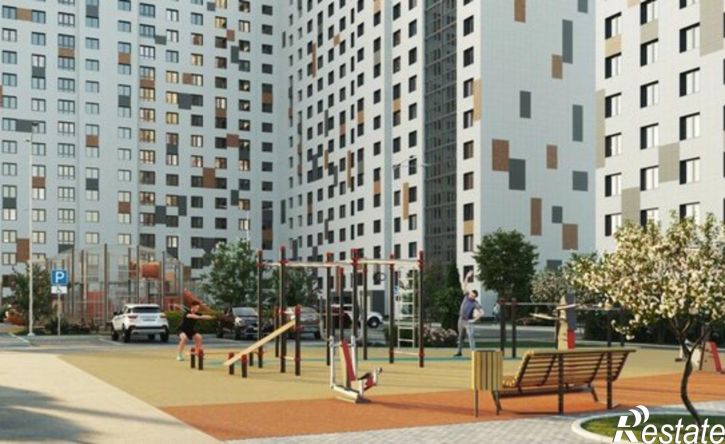 1-комн квартира в новом доме Исследовательская улица, 36