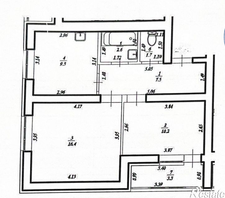 2-комн квартира улица Гази Загитова, 11/1,  д. 11/1