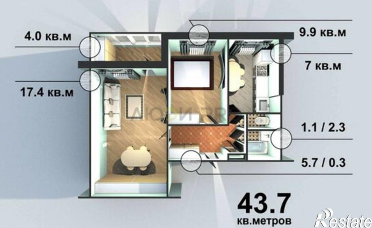 2-комн квартира Транспортная улица, 28,  д. 28