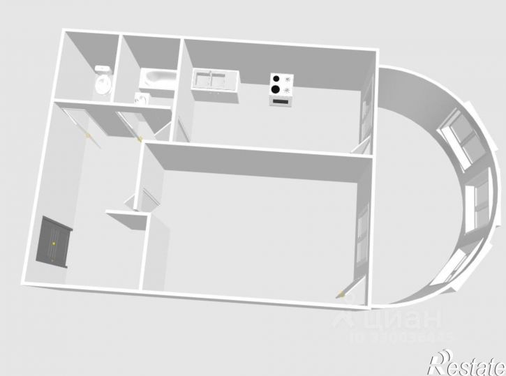 1-комн квартира улица Авроры, 5/10,  д. 5/10