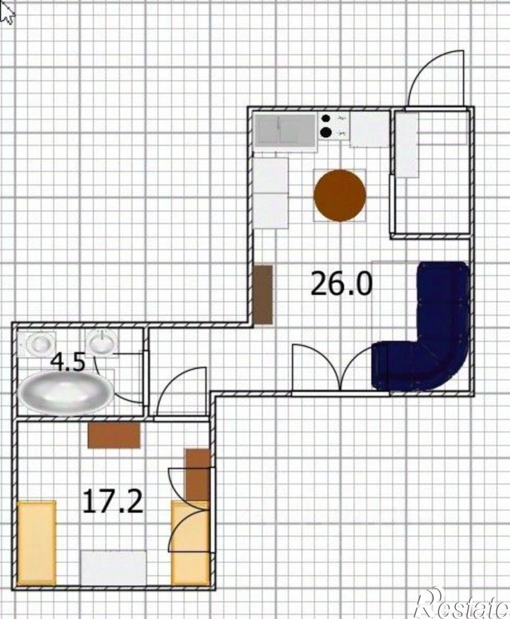 2-комн квартира Бельская улица, 32А,  д. 32А