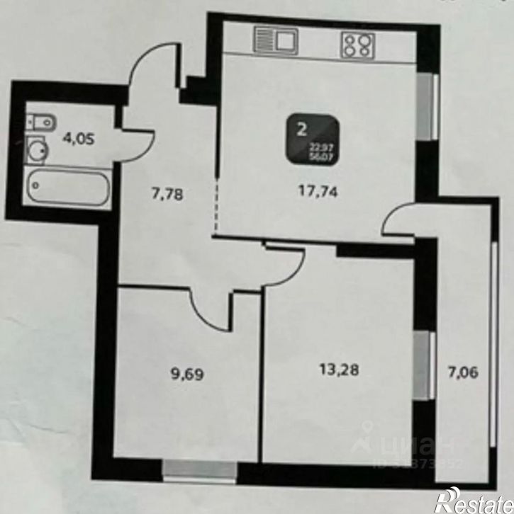 2-комн квартира ул Пекинская, 25а,  д. 25а