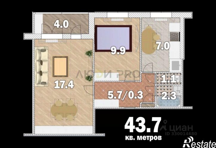 2-комн квартира Транспортная улица, 28,  д. 28