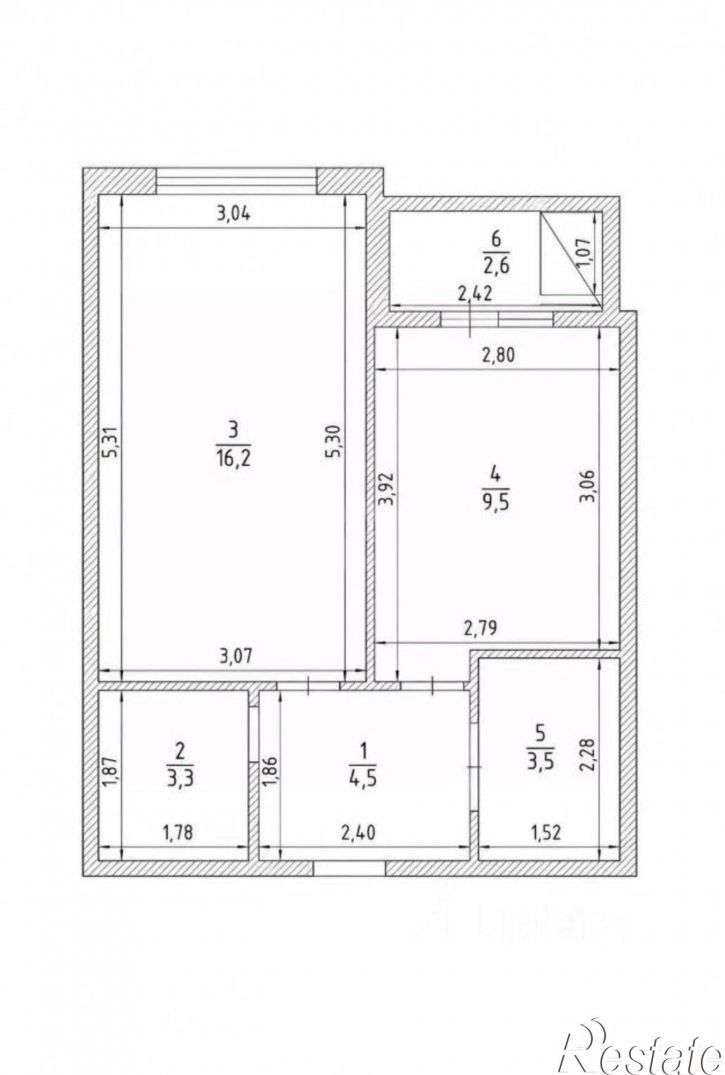 1-комн квартира ул Природная, 30/1,  д. 30/1