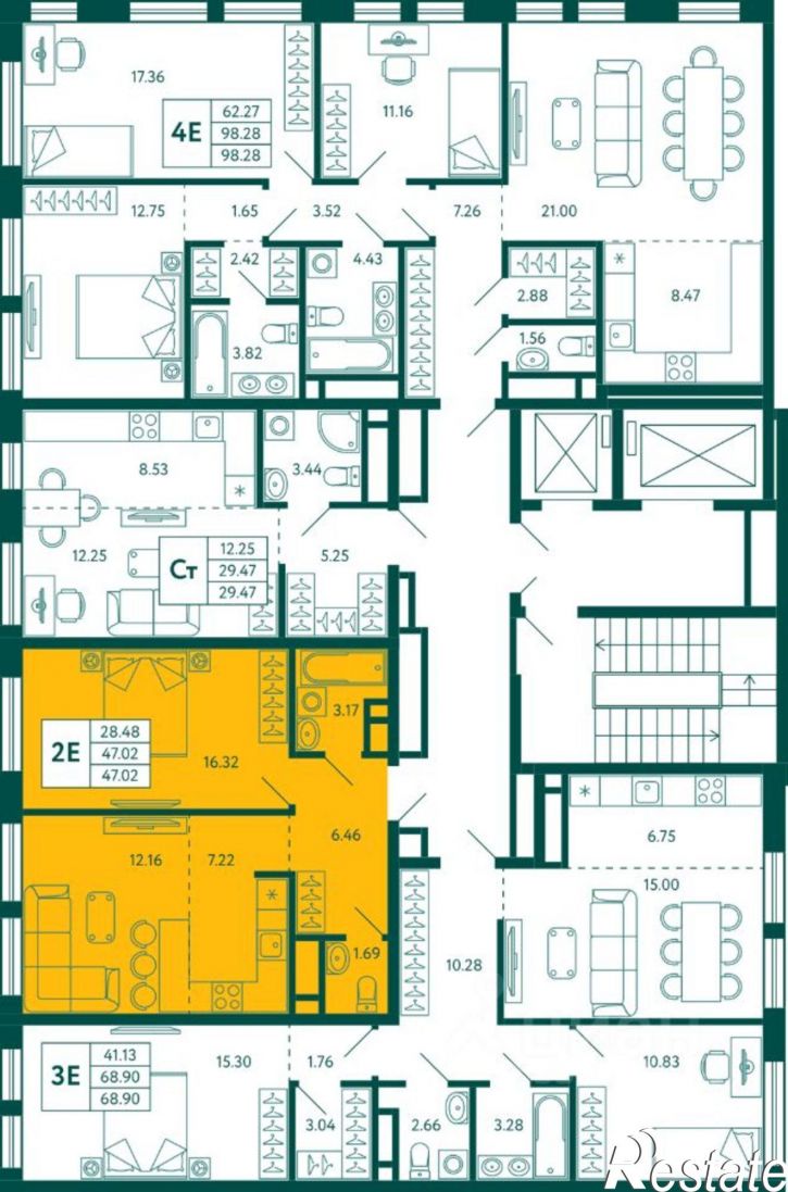 1-комн квартира в новом доме улица Авроры, 18/1,  д. 18/1