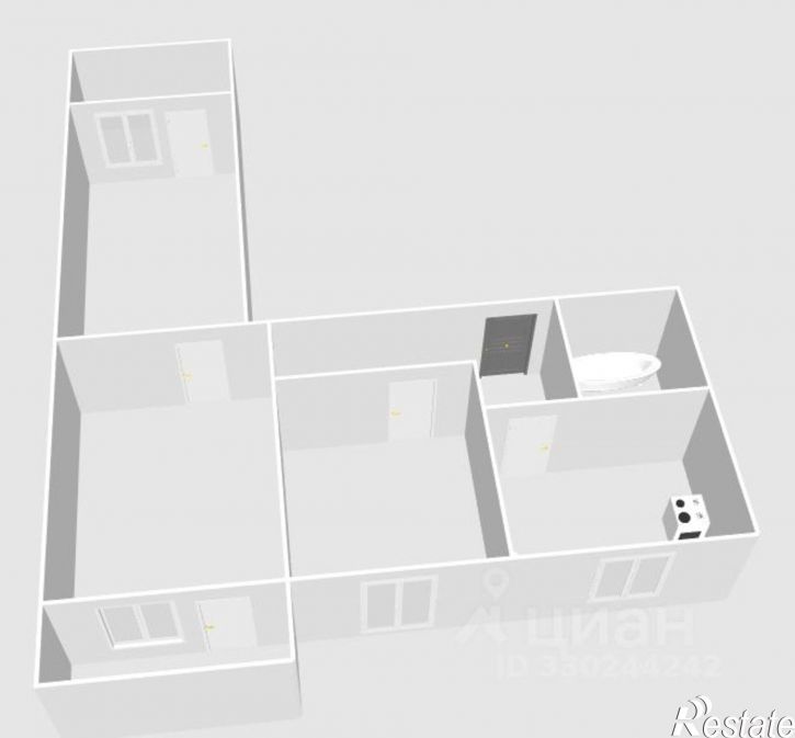 3-комн квартира ул Максима Рыльского, 14/1,  д. 14/1