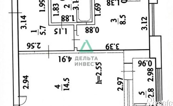 1-комн квартира улица Пархоменко, 133/5,  д. 133/5
