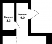 1-комн, 31 кв м, этаж 5/25 ул Уфимские зори, 26/1
