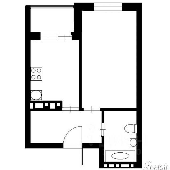 1-комн квартира Айская улица, 39,  д. 39