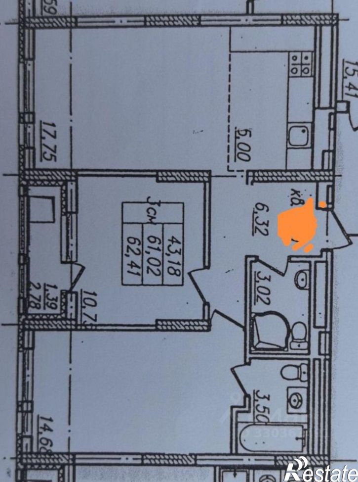 3-комн квартира ул Заводская, 15/3,  д. 15/3