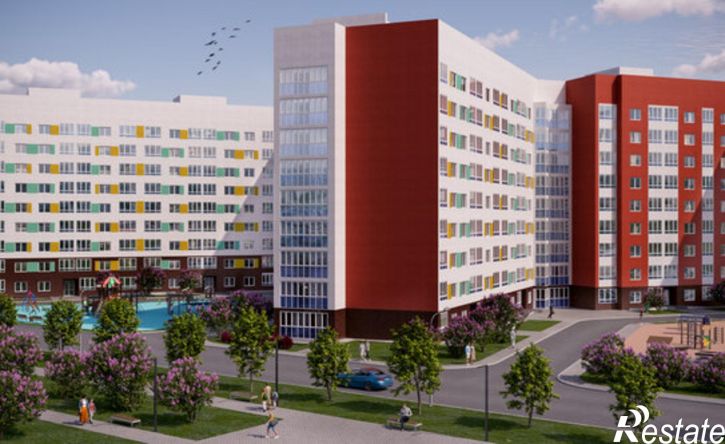 2-комн квартира в новом доме ул Мечтателей, 10,  д. 10