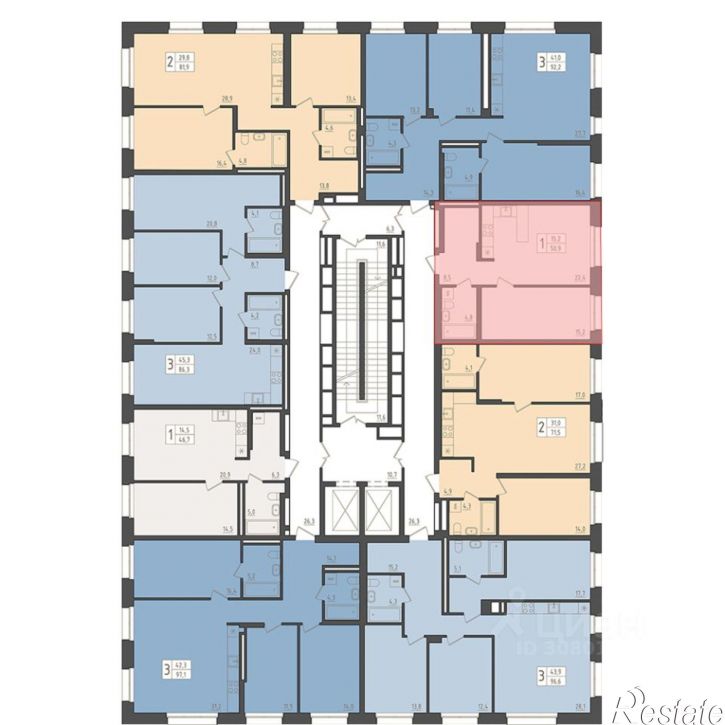 1-комн квартира в новом доме улица Аксакова, 4А,  д. 4А