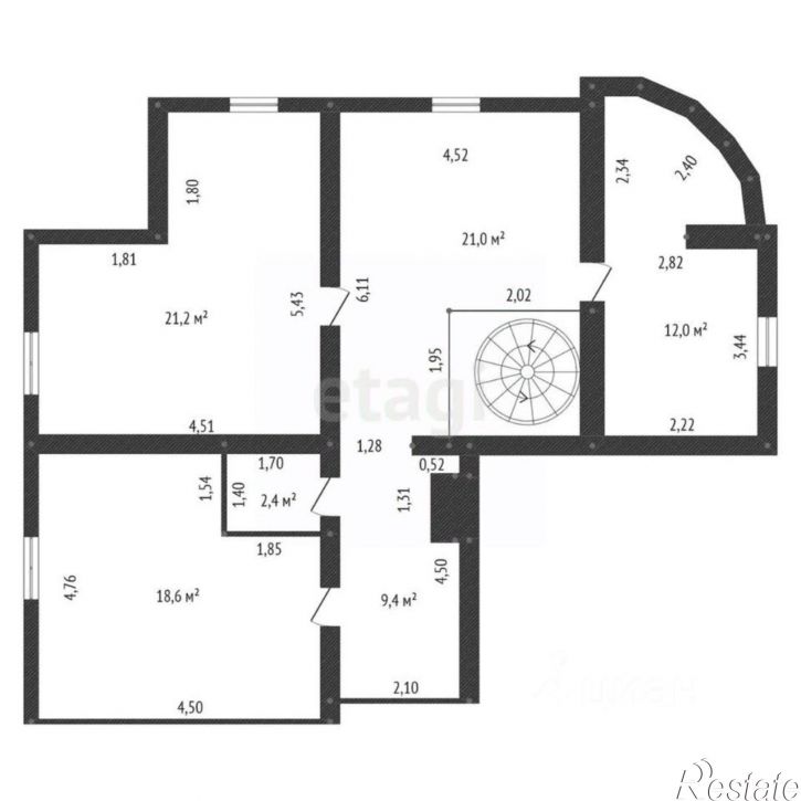 5-комн квартира Коммунистическая улица, 19/1,  д. 19/1
